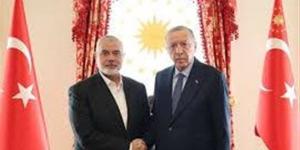 تفاصيل اجتماع أردوغان مع هنية بتركيا - مصر النهاردة
