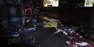 السجاد والكراسي تفحمت، حريق هائل داخل مسجد بالمنوفية قبل أذان الفجر (صور) - مصر النهاردة