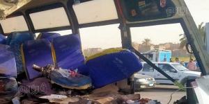 تفاصيل حادث تصادم أتوبيس وونش لنقل السيارات بالطريق الإقليمي بالشرقية، مصرع 3 أشخاص وإصابة 15 آخرين، والنيابة تطلب التقرير الفني (صور) - مصر النهاردة