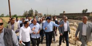 استجابة لشكوى المواطنين من نقص المياه، نائب محافظ الغربية يستقبل وزير الرى (صور) - مصر النهاردة