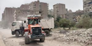 رفع 550 طن مخلفات قمامة من شوارع ومحاور الطالبية (صور) - مصر النهاردة