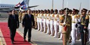 رئيس الوزراء يستقبل نظيره البيلاروسي بمطار القاهرة - مصر النهاردة