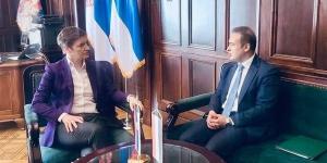 سفير مصر في بلجراد يبحث مع رئيسة البرلمان الصربي فرص التعاون المشترك - مصر النهاردة