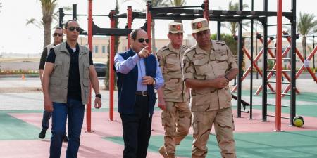 9 صور ترصد جولة السيسي بالأكاديمية العسكرية المصرية - مصر النهاردة