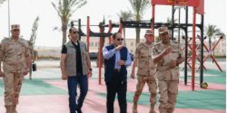 صور.. الرئيس السيسي في جولة داخل الأكاديمية العسكرية بالعاصمة الإدارية - مصر النهاردة