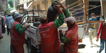 حي التبين يشن حملة إشغالات مكبرة للتصدى لكافة انواع المخالفات - مصر النهاردة