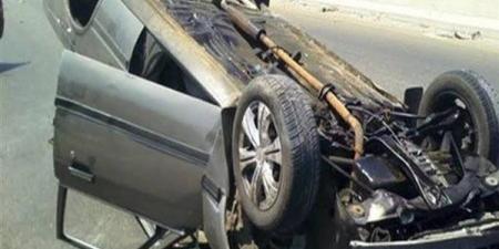 إصابة شخصين في حادث إنقلاب سيارة ملاكي بأسوان - مصر النهاردة