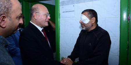 إجراء 4 عمليات جراحية في العيون لمصابي غزة بمستشفى جامعة سوهاج - مصر النهاردة