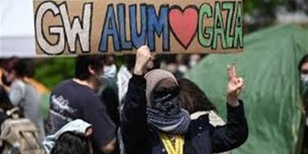 اشتباكات بين طلاب مؤيدين ومعارضين للحرب الإسرائيلية على غزة في جامعة كاليفورنيا - مصر النهاردة