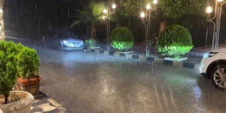 هطول أمطار غزيرة شمال شرق سوريا - مصر النهاردة