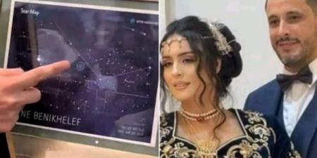 بعدما راسل "ناسا"، جزائري يهدي عروسه نجمة في السماء يثير ضجة كبيرة (فيديو) - مصر النهاردة