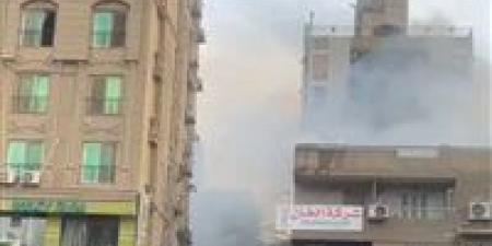 السيطرة على حريق نشب أعلى عقار سكني بالعجوزة | بث مباشر - مصر النهاردة