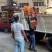 حملة لإزالة الإشغالات والمخالفات  بمدينة 15 مايو - مصر النهاردة