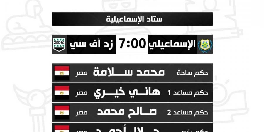 حكام مباريات غدا الخميس في الدوري المصري - مصر النهاردة