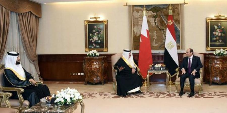 فيديو وصور.. أبرز ما جاء في المؤتمر الصحفي المشترك بين الرئيس السيسي وملك البحرين - مصر النهاردة