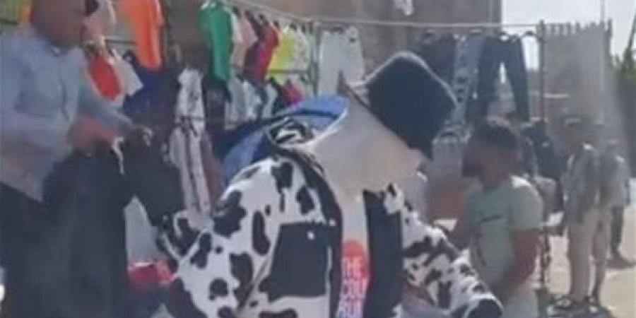 على غرار مقالب رامز جلال، بائع في سوق الجمعة يرعب زبائنه (فيديو) - مصر النهاردة