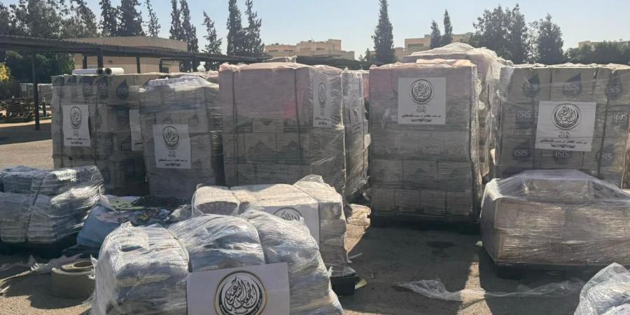الجمعية الشرعية الرئيسية ترسل 818 طن أدوية ومستلزمات طبية ومواد غذائية للفلسطينيين - مصر النهاردة