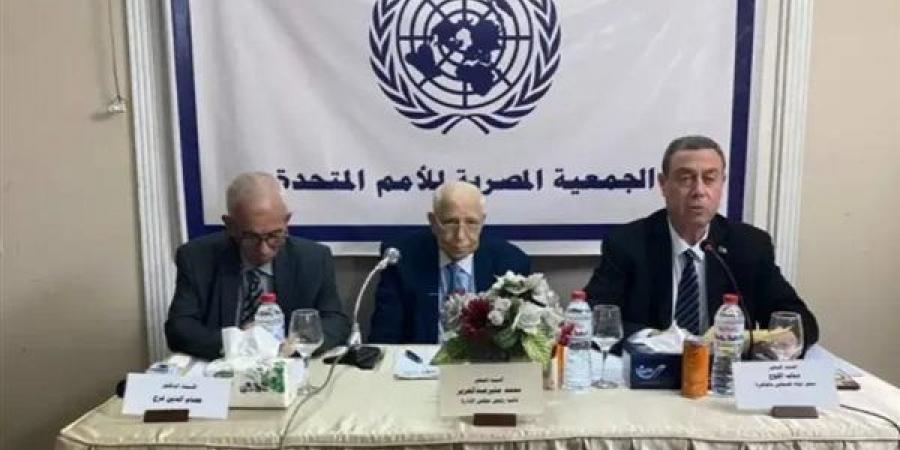 الجمعية المصرية للامم المتحدة تنظم ندوة للإطلاع على الأوضاع بالمنطقة - مصر النهاردة