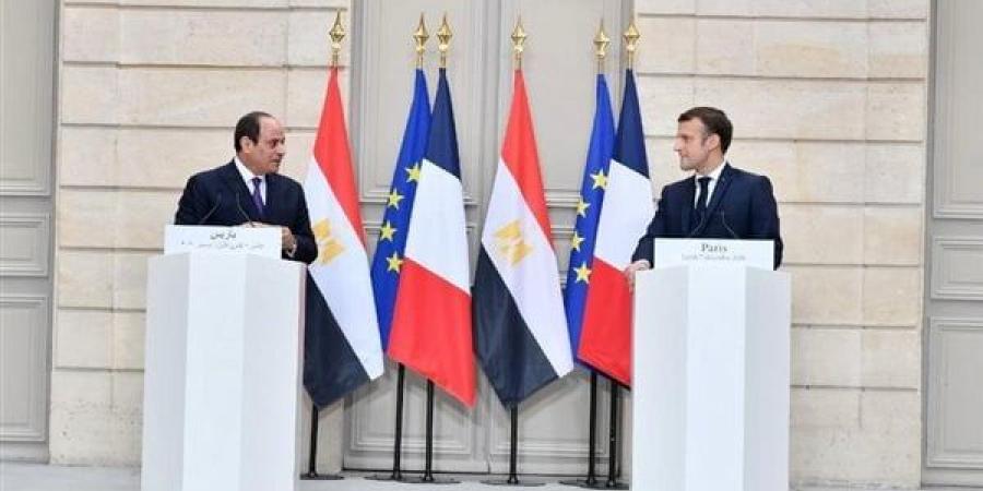 آخر مستجدات تطور العلاقات المصرية الفرنسية في عهد السيسي وماكرون - مصر النهاردة